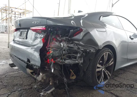 2021 BMW 430I z USA, uszkodzony, nr VIN WBA53AP08MCF16684